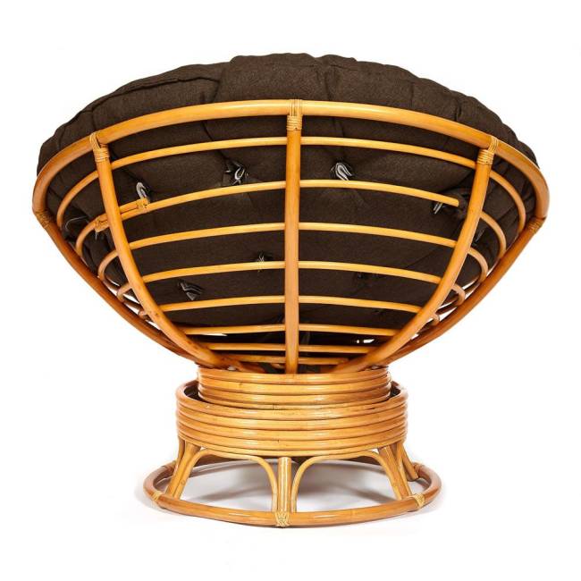 Кресло-качалка PAPASAN/ПАПАСАН w 23/01 B /с подушкой/ 115х78х104 см, Honey (мед), ткань Коричневый, 3М7-147 Honey (мед) Кресло-качалка PAPASAN/ПАПАСАН w 23/01 B /с подушкой/ 115х78х104 см, Honey (мед), ткань Коричневый, 3М7-147 Honey (мед)
