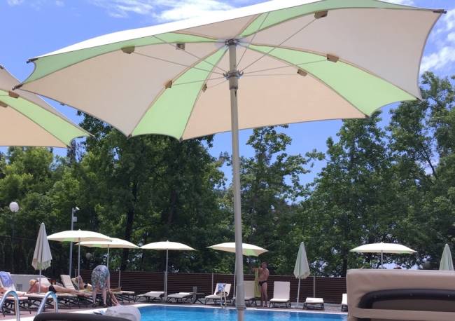 Зонт пляжный профессиональный 2х2 м Mondrian 2000х2000 мм