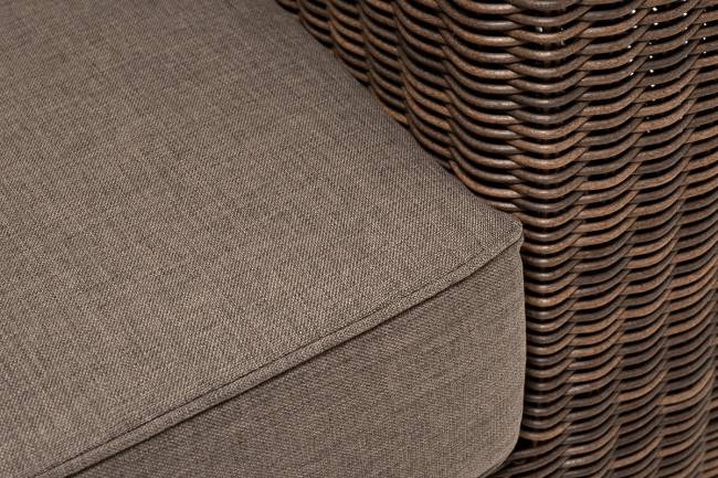 "Боно" лаунж-зона из искусственного ротанга, цвет коричневый