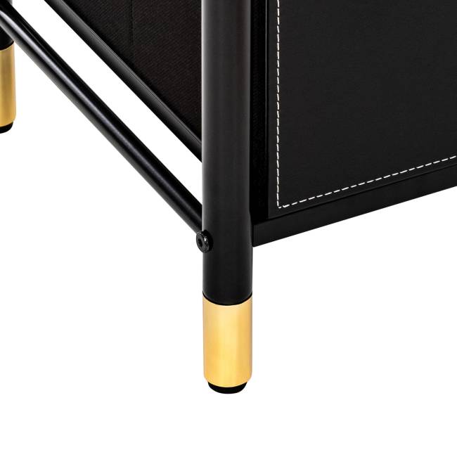 Комод Leset Хайди 10 ящиков Чёрный Чёрный Комод Leset Хайди 10 ящиков Чёрный Чёрный