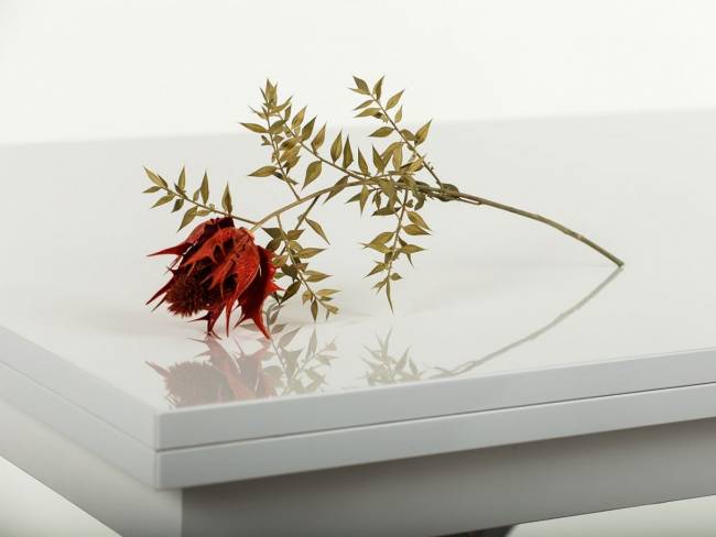 Стол-трансформер Левмар Cross G15/S64 белый глянец/ опоры белые Стол-трансформер Левмар Cross G15/S64 белый глянец/ опоры белые