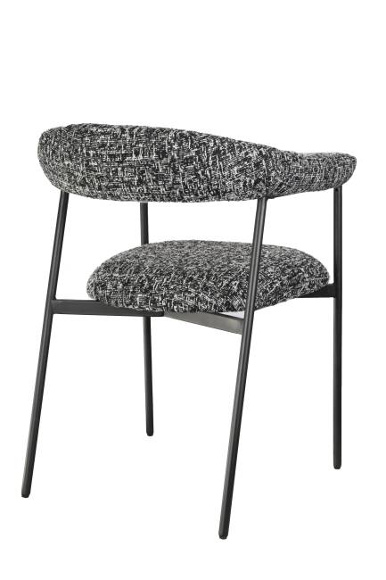 Стул обеденный Toko черно-белый 2 шт.