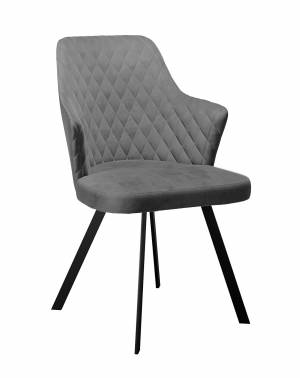 Стул DikLine 345 C56 серый, ножки черные