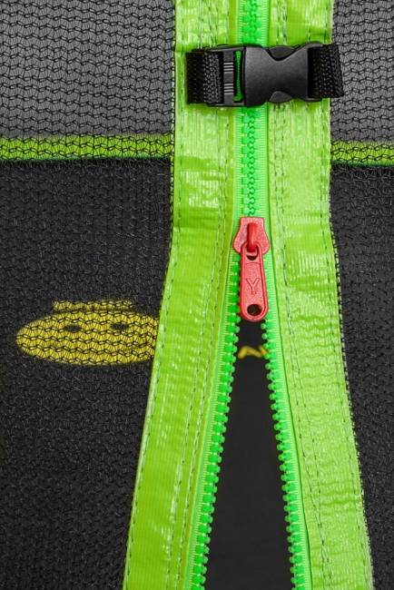 Батут "Smile outside", зеленый 10ft с защитной сеткой и лестницей Батут "Smile outside", зеленый 10ft с защитной сеткой и лестницей