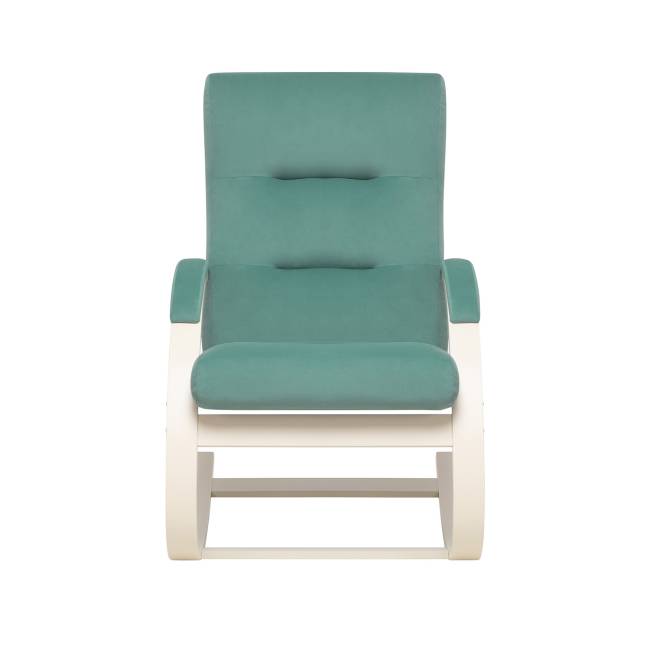 Кресло-качалка Leset Милано Слоновая кость V43 зелёный Кресло-качалка Leset Милано Слоновая кость V43 зелёный