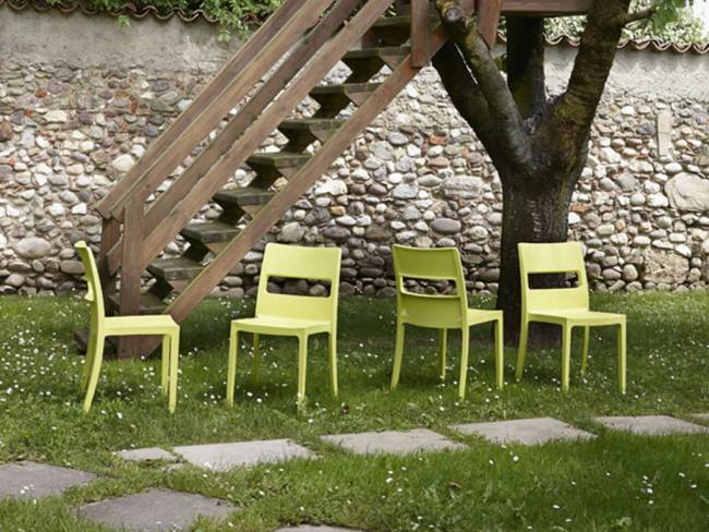 Стул пластиковый Sai зеленый 480х510х820 мм Стул пластиковый Sai зеленый 480х510х820 мм