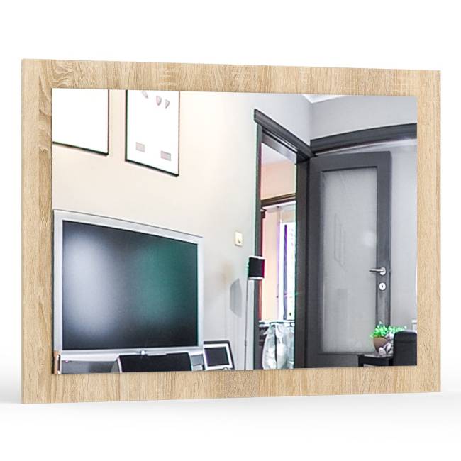 Стол косметический с зеркалом Камелия цвет дуб сонома Стол косметический с зеркалом Камелия цвет дуб сонома