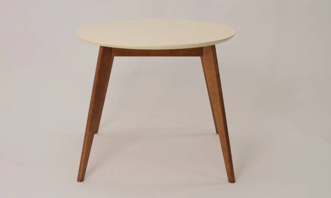 Стол Сканди К 100, Орех/Слоновая кость Стол Сканди К 100, Орех/Слоновая кость