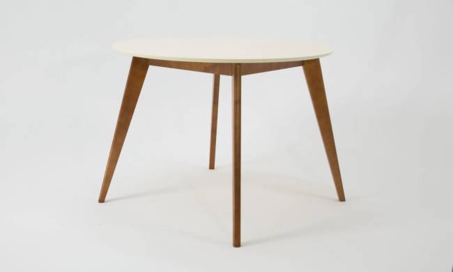 Стол Сканди К 100, Орех/Слоновая кость Стол Сканди К 100, Орех/Слоновая кость