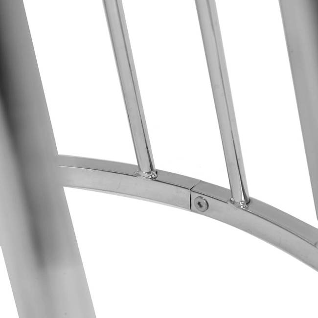 Стол Liverpool 100см, хромированные ножки