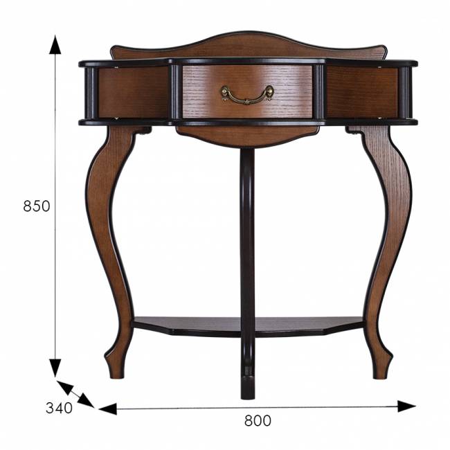 Консоль Джульетта орех Л Консоль Джульетта орех Л
