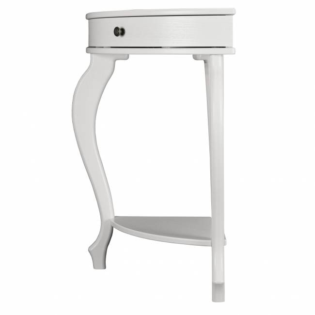 Консоль угловая Элегант молочный дуб Л Консоль угловая Элегант молочный дуб Л