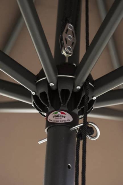 Зонт профессиональный 3х3 м Napoli Standard антрацит 3000х3000 мм Зонт профессиональный 3х3 м Napoli Standard антрацит 3000х3000 мм