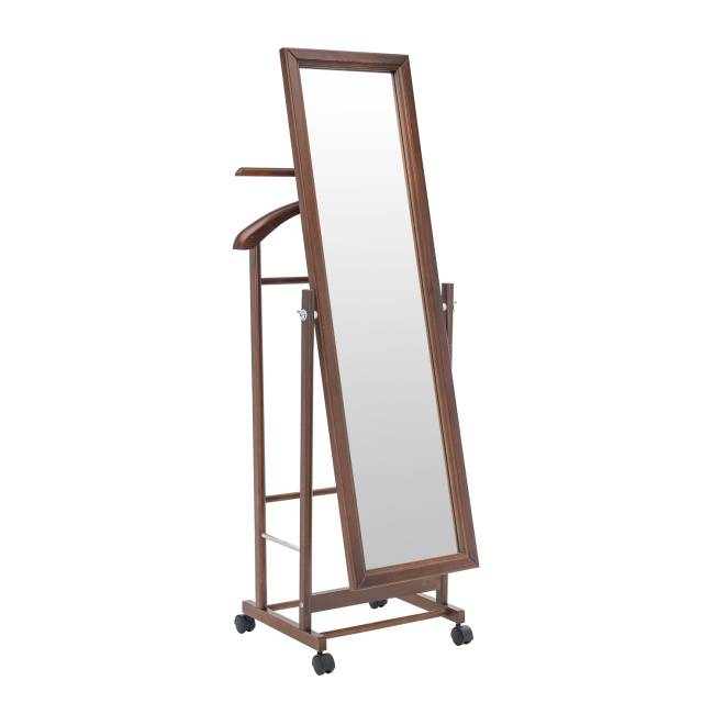 Вешалка с зеркалом Leset Сиэтл Орех Вешалка с зеркалом Leset Сиэтл Орех