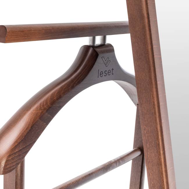 Вешалка с зеркалом Leset Сиэтл Орех Вешалка с зеркалом Leset Сиэтл Орех