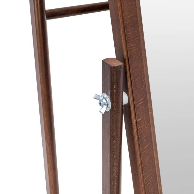 Вешалка с зеркалом Leset Сиэтл Орех Вешалка с зеркалом Leset Сиэтл Орех