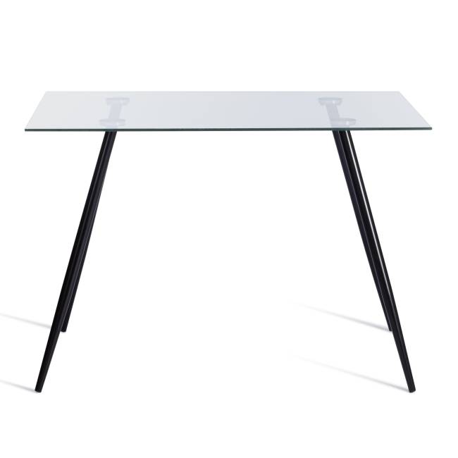 Стол SOPHIA (mod. 5003) металл/стекло (8мм), черный / прозрачный , 110 х 80 х 75 см черный / прозрачный металл/стекло (8мм) Стол SOPHIA (mod. 5003) металл/стекло (8мм), черный / прозрачный , 110 х 80 х 75 см черный / прозрачный металл/стекло (8мм)