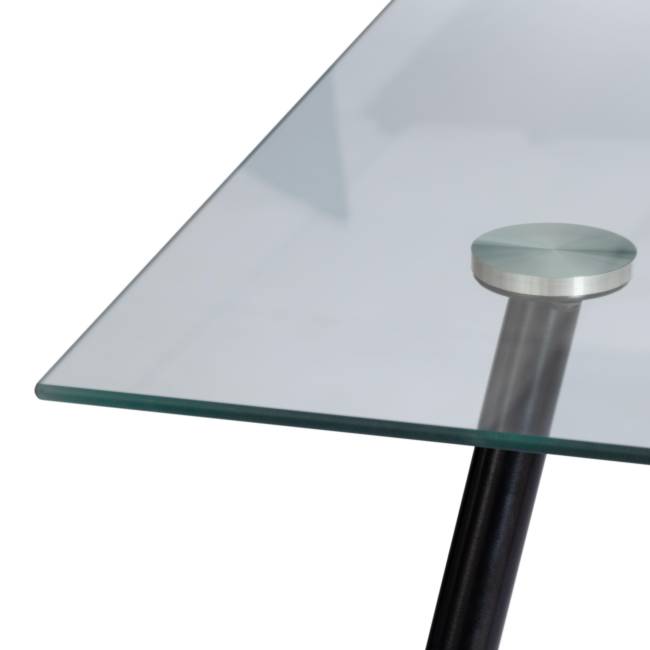 Стол SOPHIA (mod. 5003) металл/стекло (8мм), черный / прозрачный , 110 х 80 х 75 см черный / прозрачный металл/стекло (8мм) Стол SOPHIA (mod. 5003) металл/стекло (8мм), черный / прозрачный , 110 х 80 х 75 см черный / прозрачный металл/стекло (8мм)