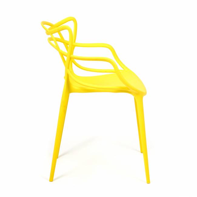 Стул Cat Chair (mod. 028) / 1 шт. в упаковке пластик, 54,5*56*84см, желтый, 037 желтый пластик Стул Cat Chair (mod. 028) / 1 шт. в упаковке пластик, 54,5*56*84см, желтый, 037 желтый пластик