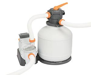 Песочный фильтр-насос 11355л/ч, резервуар для песка 36кг, фракция 0.45-0.85мм