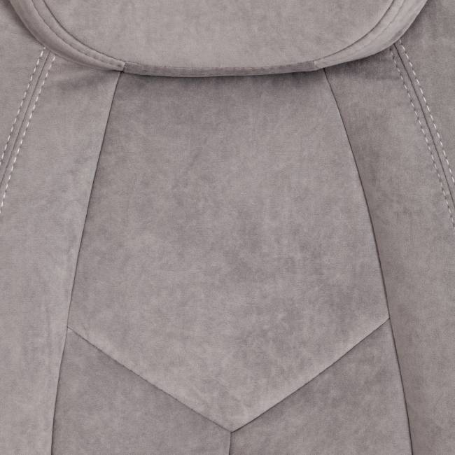 Кресло BOSS Lux флок , серый, 29 серый флок