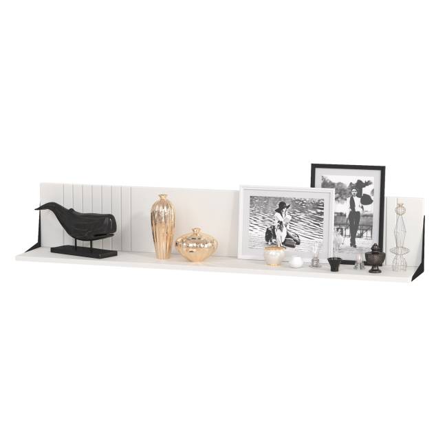 Стенка для гостиной с сервантом Валенсия № 60 цвет белый шагрень Стенка для гостиной с сервантом Валенсия № 60 цвет белый шагрень