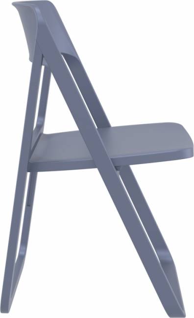 Стул пластиковый Dream темно-серый 480х520х820 мм Стул пластиковый Dream темно-серый 480х520х820 мм
