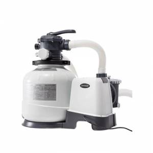 Песочный фильтр-насос SX2800, 10.5/8.0м3/ч, резервуар для песка 21.3кг, фракция 0.45-0.85мм