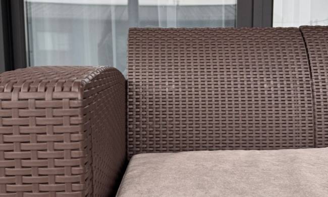 2-х местный диван LANA LUX коричневый 2-х местный диван LANA LUX коричневый