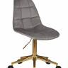 Офисное кресло для персонала DOBRIN MONTY GOLD, серый велюр (MJ9-75)