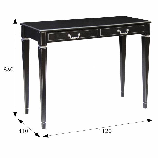 Консоль Васко В 91Н венге/серебро Консоль Васко В 91Н венге/серебро