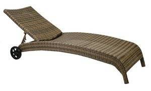 Шезлонг Wicker 11758 капучино Шезлонг Wicker 11758 капучино