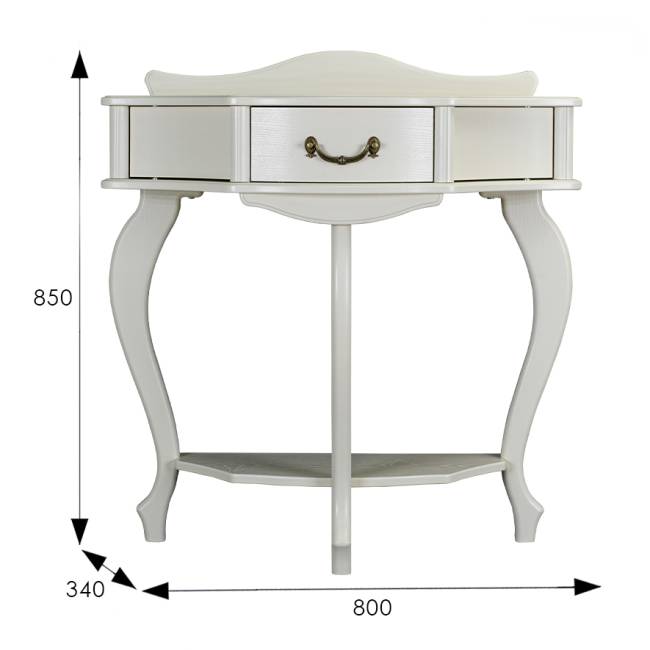 Консоль Джульетта дуб шампань Л Консоль Джульетта дуб шампань Л