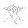 Стол складной TEVERE Белый